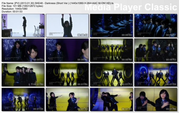 [PV] (2013.01.30) SKE48 - Darkness (Short Ver.) (1440x1080i H.264 AAC M-ON! HD)..jpg