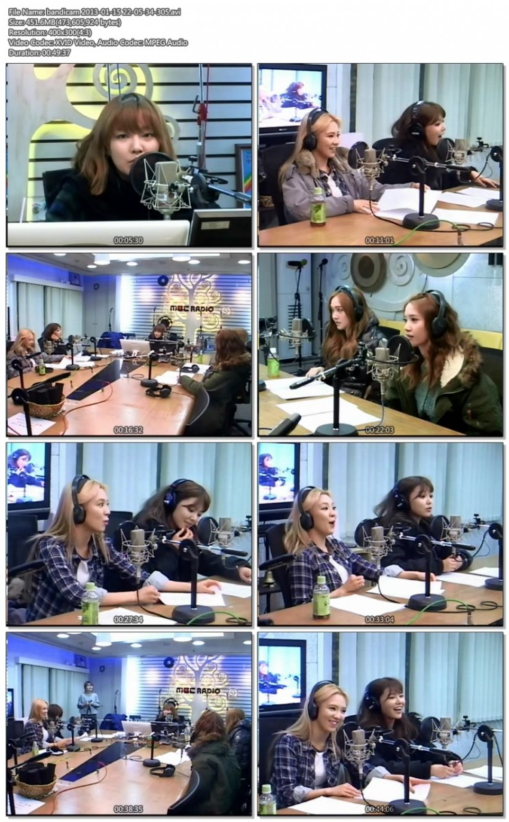 130115 MBC 표준FM 윤하의 별이 빛나는 밤에 - 제시카, 효연, 수영, 윤아 byCGTG.avi..jpg