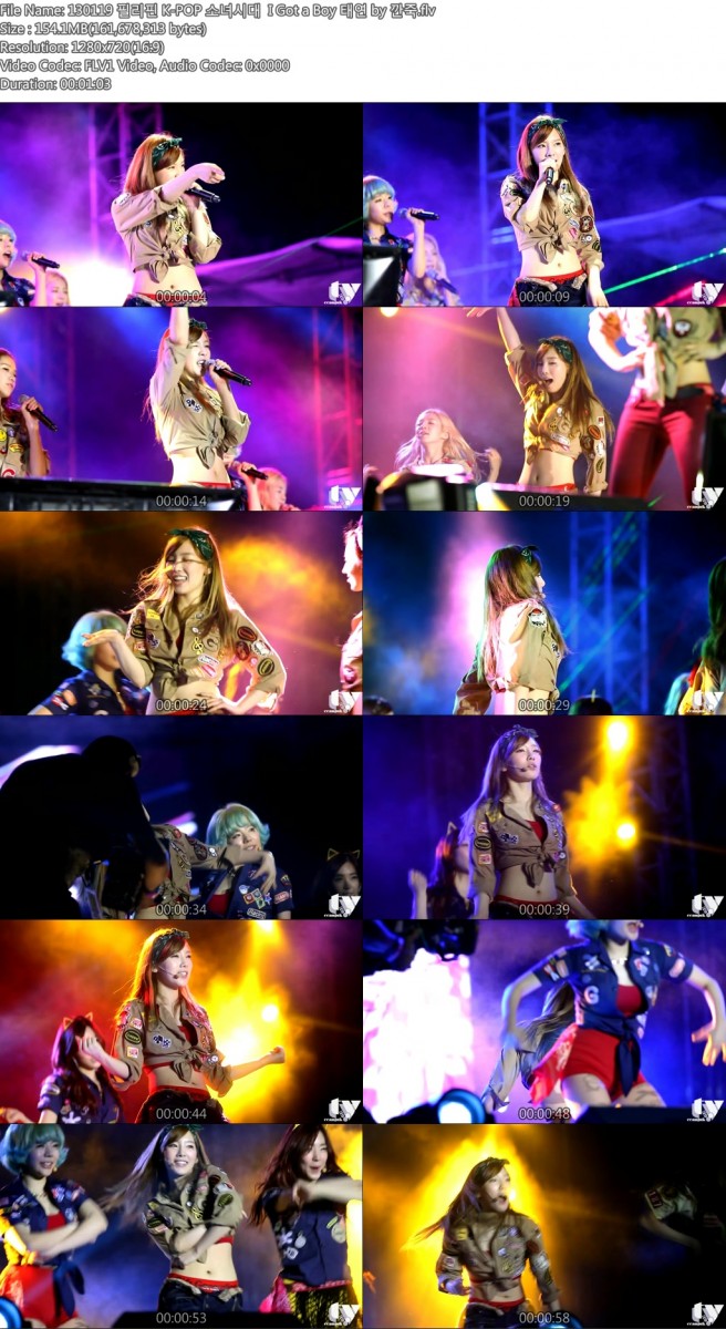 130119 필리핀 K-POP 소녀시대 I Got a Boy 태연 by 깐죽.flv.jpg