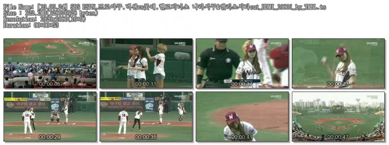 [13.05.24] SBS ESPN.프로야구.넥센vs롯데.헬로비너스 나라시구&앨리스시타cut_HDMI_1.jpg