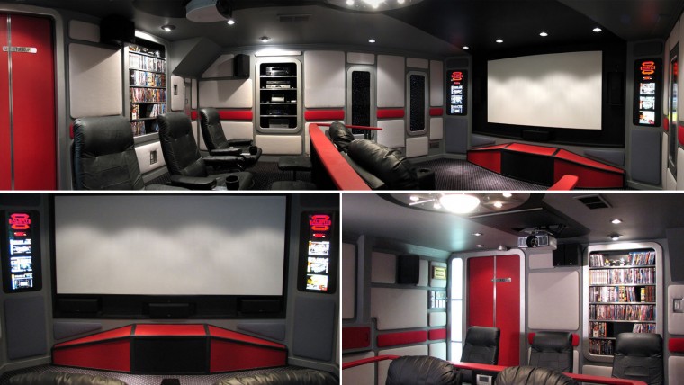 5_Star Trek-themed home theater