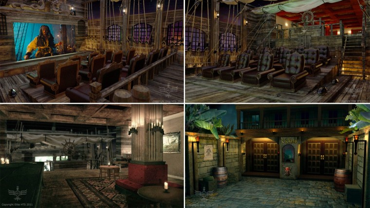 4_pirate-themed home theater