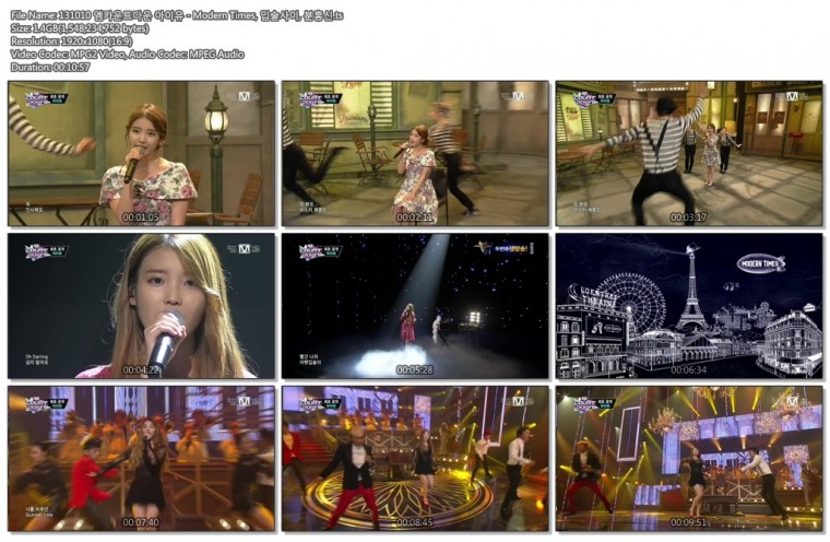 131010 엠카운트다운 아이유 - Modern Times, 입술사이, 분홍신.ts.jpg