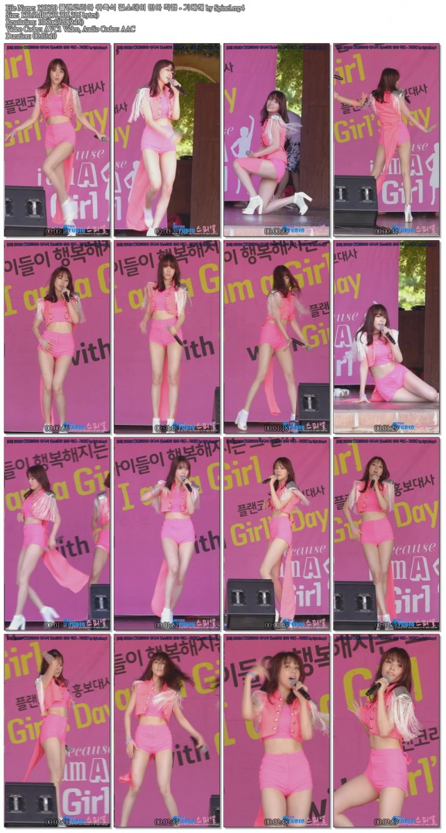130820 플랜코리아 위촉식 걸스데이 민아 직캠 - 기대해 by Spinel.mp4.jpg