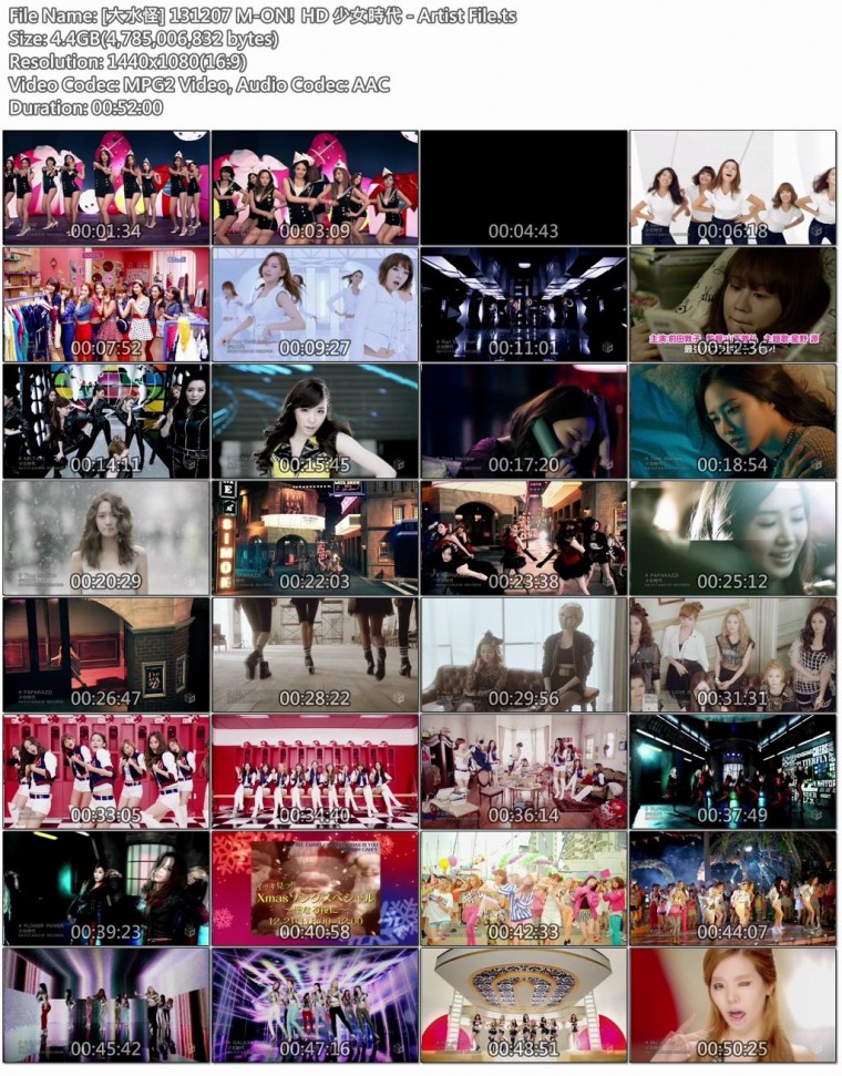 [大水怪] 131207 M-ON! HD 少女時代 - Artist File.jpg