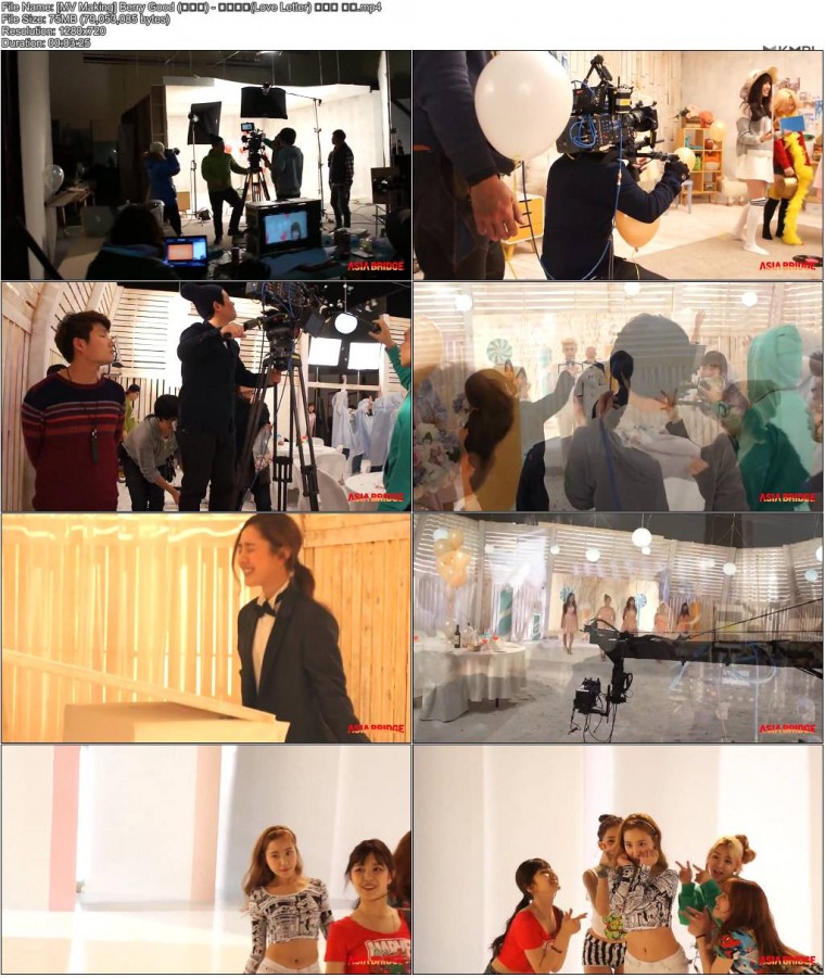 [MV Making] Berry Good (베리굿) - 러브레터(Love Letter) 메이킹 영상.JPG