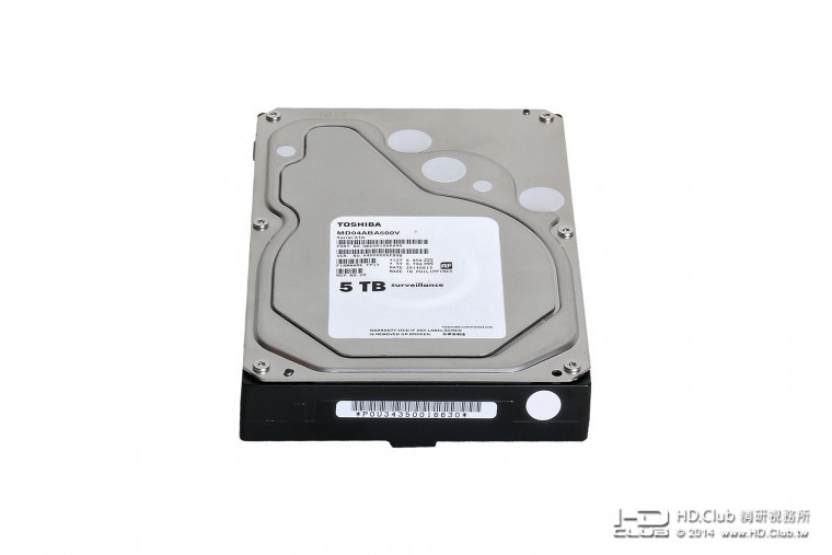 2. TOSHIBA搶先業界新發表 5TB監控型硬碟MD04ABA-V系列 產品圖