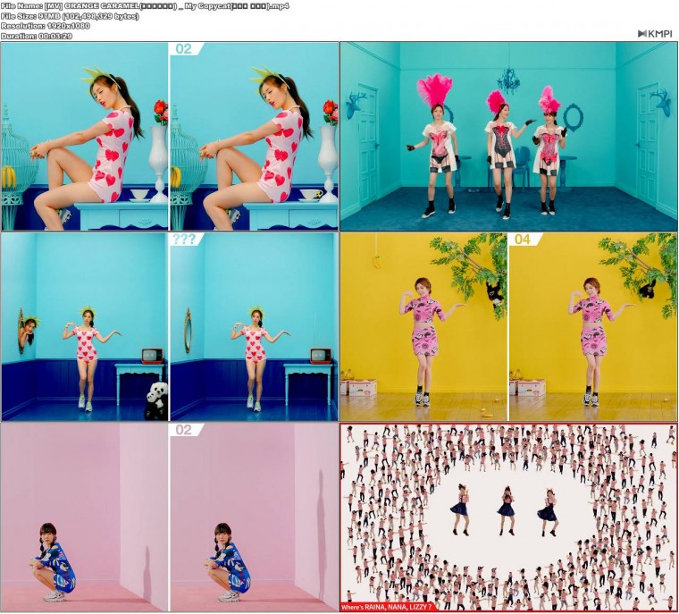 [MV] ORANGE CARAMEL(오렌지캬라멜) _ My Copycat(나처럼 해봐요).JPG