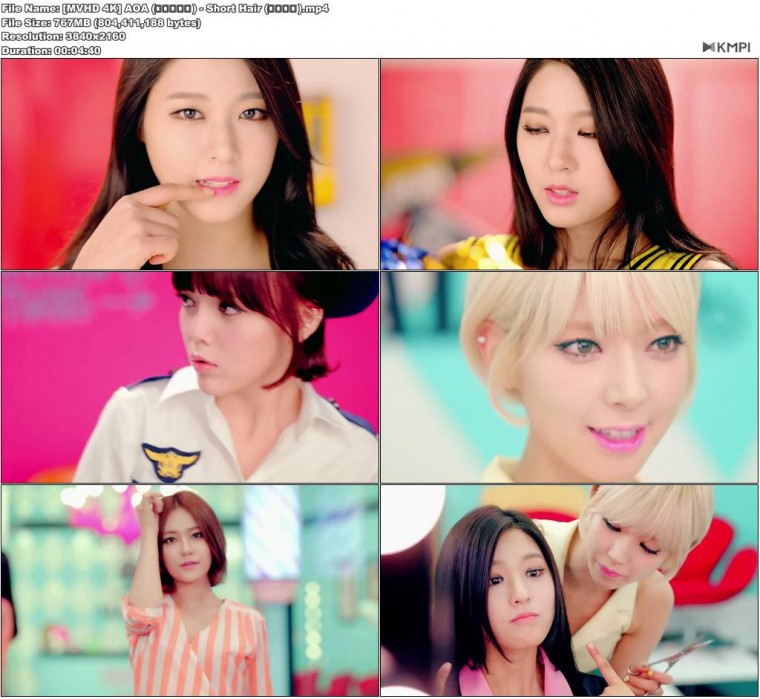 [MVHD 4K] AOA (에이오에이) - Short Hair (단발머리).JPG