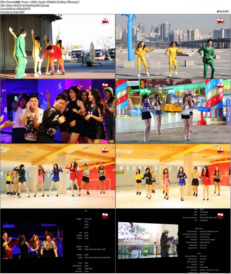 티아라 T-ara - Liitle Apple Official Making Film.JPG