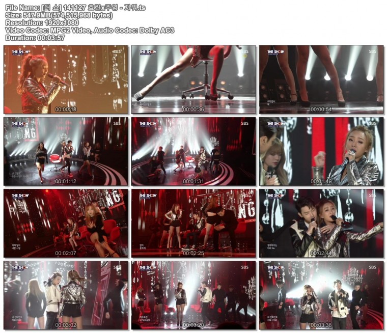 [더 쇼] 141127 효린x주영 - 지워.ts.jpg