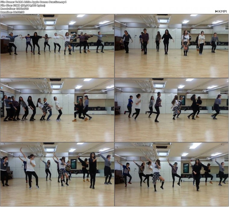 T-ARA Little Apple Dance Practice.JPG
