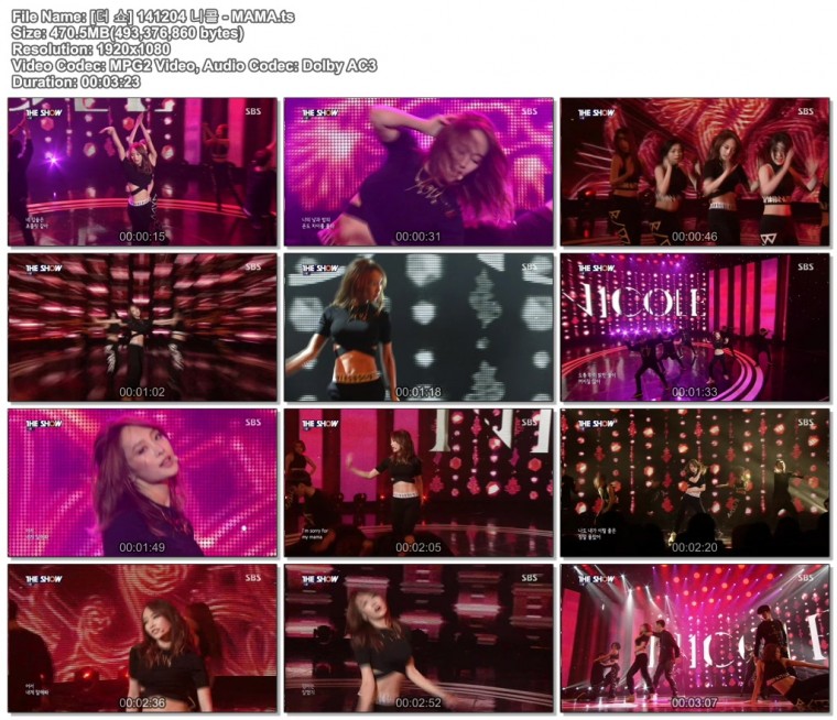 [더 쇼] 141204 니콜 - MAMA.ts.jpg