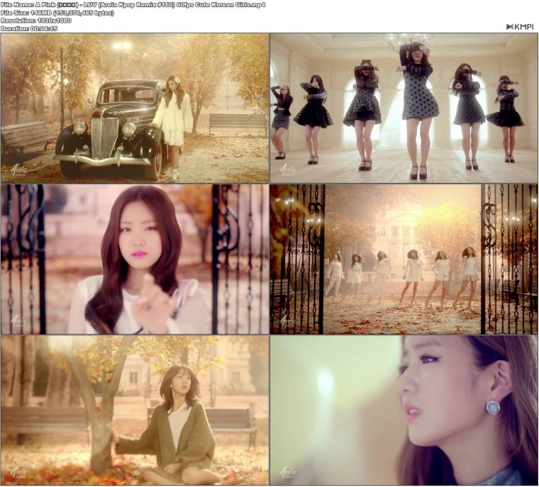 A Pink (에이핑크) - LUV (Areia Kpop Remix #160) 60fps Cute Korean Girls.JPG