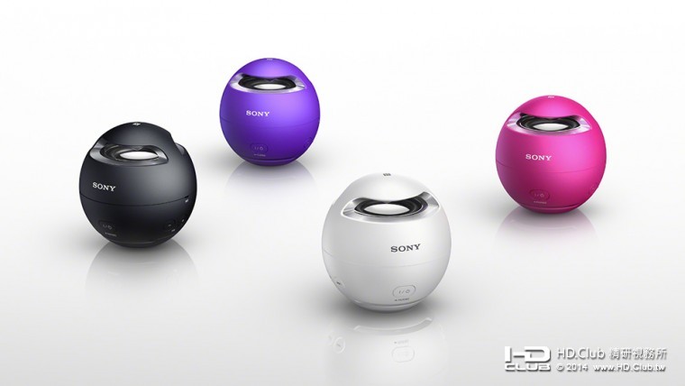 圖6.Sony推出【SRS-X1】繽紛四色水漾黑、水蜜粉、水星紫，以及水亮白可供選擇.jpg.jpg