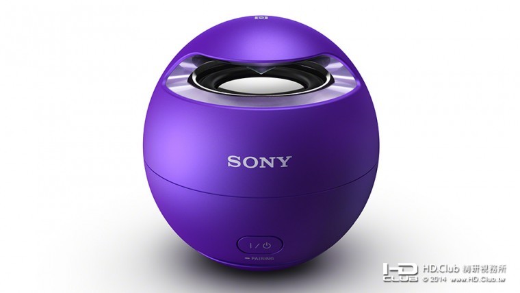 圖4.Sony【SRS-X1】重量僅有185克，電池續航力長達12小時，超輕巧球型設計，無論在家.jpg