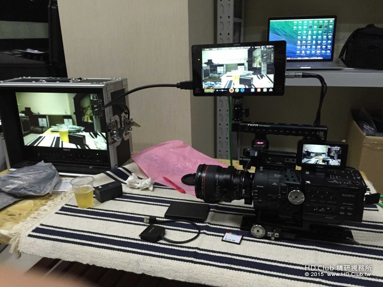 SHOGUN 4k记录仪＋fs700