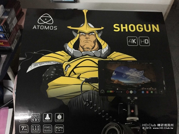SHOGUN 4k记录仪