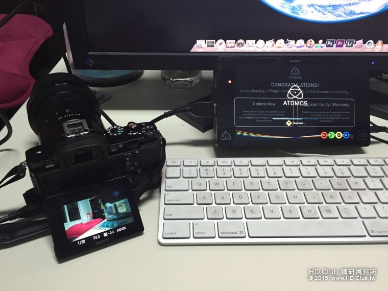 SHOGUN 4k记录仪＋a7s