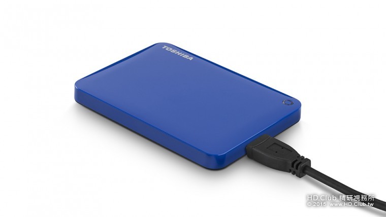 6.Toshiba推出Canvio Connect II外接式硬碟 產品圖(經典藍)。.jpg