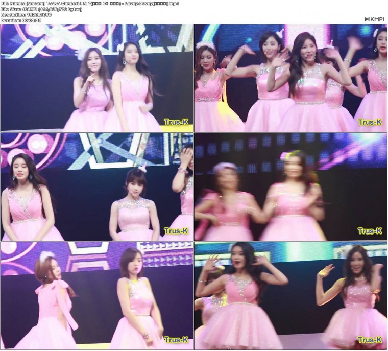 [fancam] T-ARA Concert PM 7(티아라 7시 콘서트) - Lovey-Dovey(러비더비).JPG