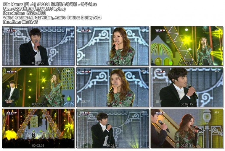 [더 쇼] 150108 김예림&에디킴 - 여우야.ts.jpg