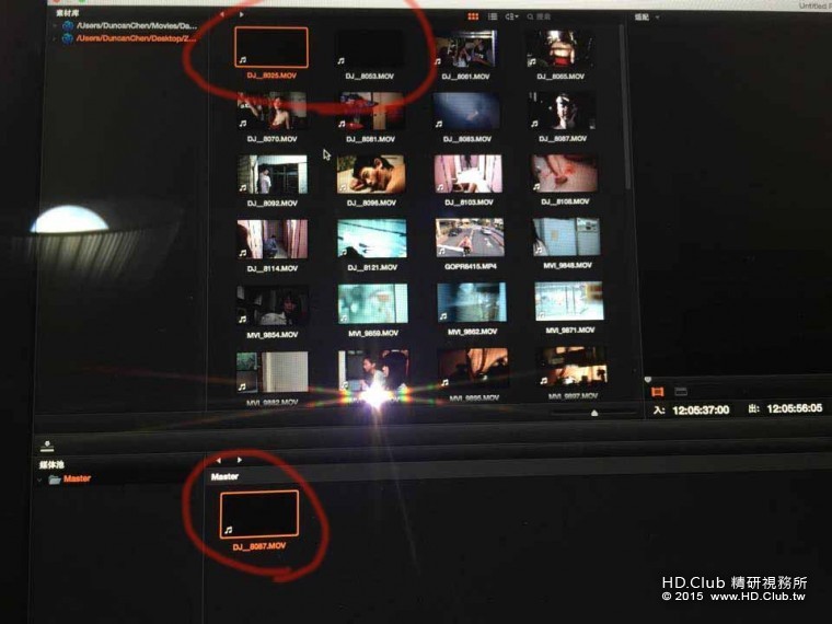 不知道為何素材突然