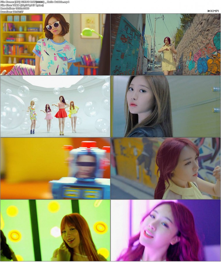 [MV] GIRL\'S DAY(걸스데이) _ Hello Bubble.JPG