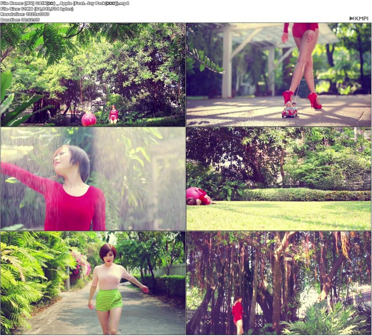 [MV] GAIN(가인) _ Apple (Feat. Jay Park(박재범)).JPG