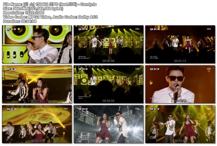 [더 쇼] 150402 조PD (feat.바다) - Candy.ts.jpg