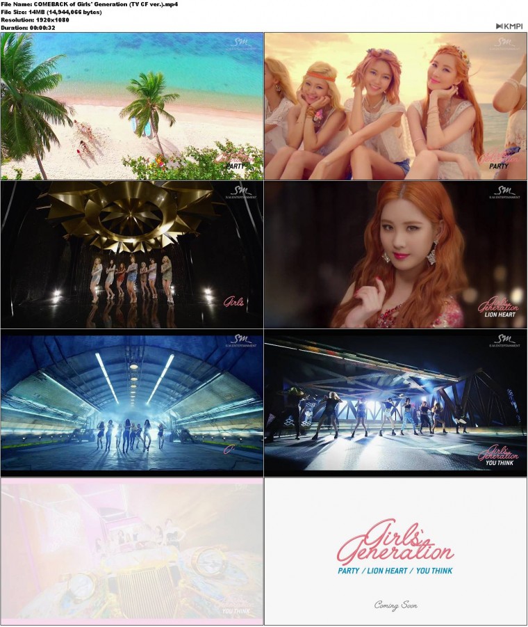 COMEBACK of Girls\' Generation (TV CF ver.).JPG