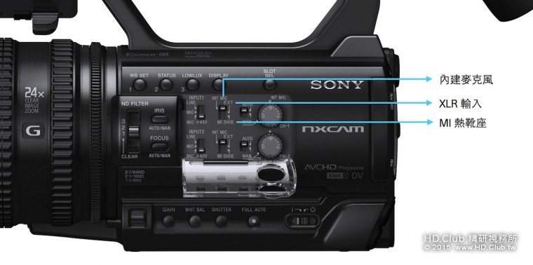 HXR-NX100