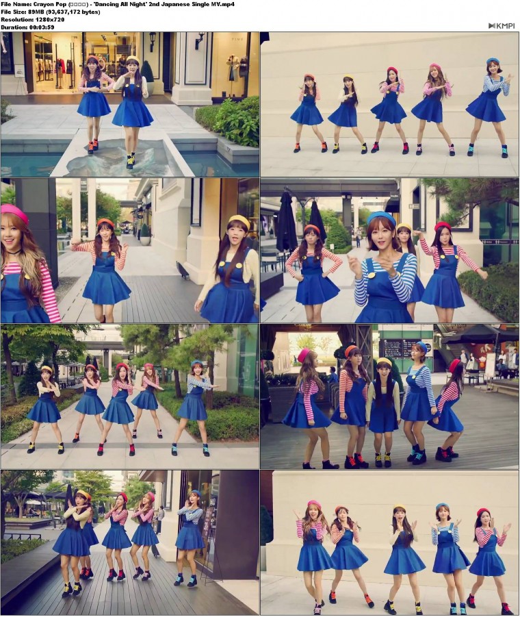 Crayon Pop (크레용팝) - \'Dancing All Night\' 2nd Japanese Single MV.JPG