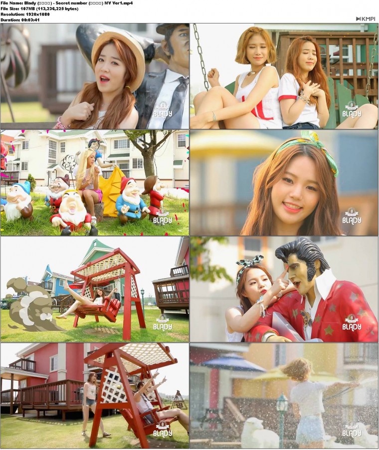 Blady (블레이디) - Secret number (비밀열쇠) MV Ver1.JPG