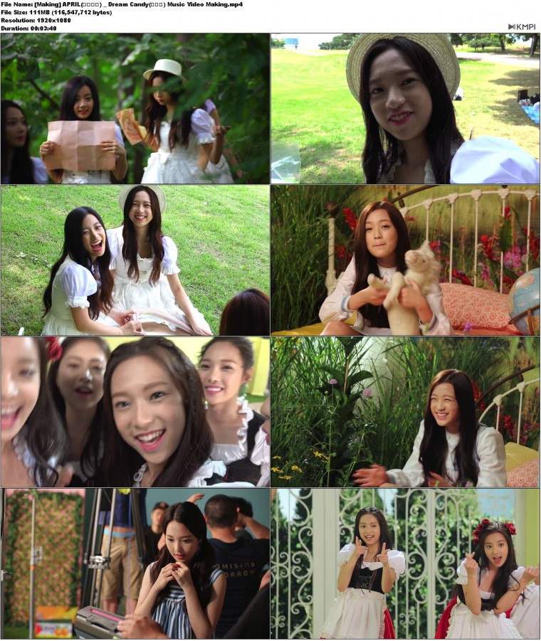 [Making] APRIL(에이프릴) _ Dream Candy(꿈사탕) Music Video Making.JPG