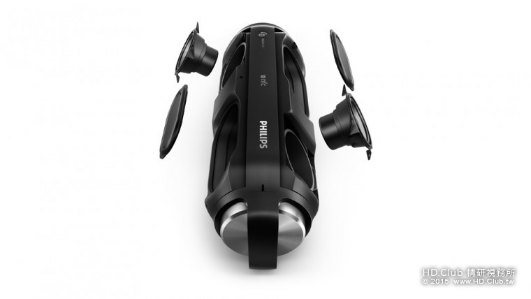 BT6600A飛利浦防潑水360 Sound藍牙無線Fun音機_內部組件圖.jpg