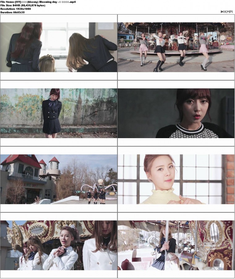 [MV] 블루미(bloomy) Blooming day - 너 때문이야.JPG