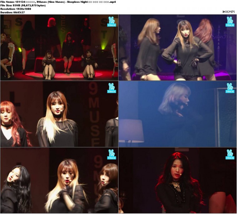 151124 나인뮤지스, 9Muses (Nine Muses) - Sleepless Night 잠은 안오고 배는 고프고.jpg