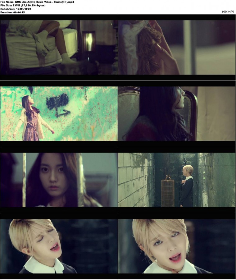 AOA Cho A(초아) Music Video - Flame(불꽃).JPG