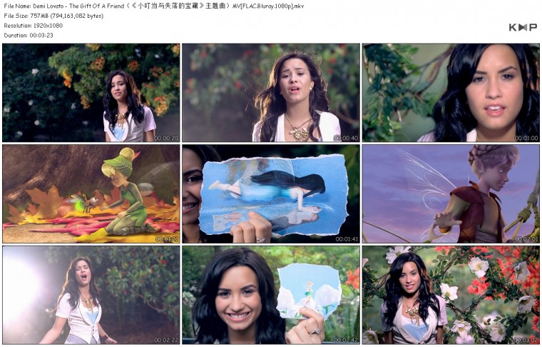 Demi Lovato - The Gift Of A Friend（《小叮当与失落的宝藏》主题曲）MV[FLAC.Bluray.jpg