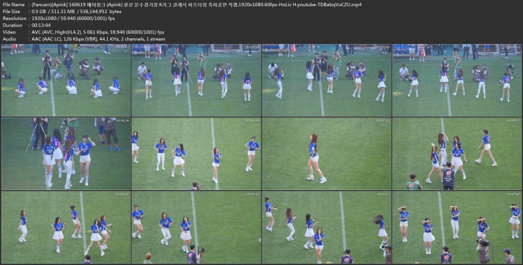 (Fancam)[Apink] 160619 에이핑크 (Apink) 울산 문수경기장 K리그 클래식 하프타임 축.jpg