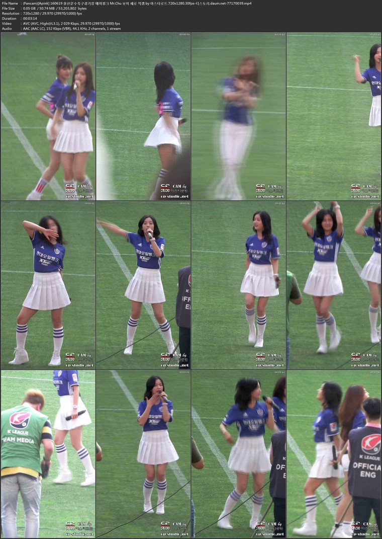 (Fancam)[Apink] 160619 울산문수축구경기장 에이핑크 Mr.Chu 보미 세로 직캠 by 아스.jpg