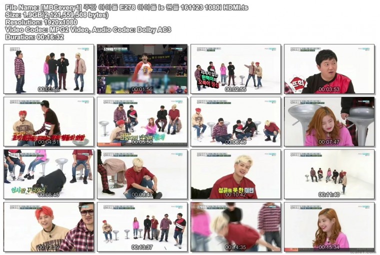 [MBCevery1] 주간 아이돌 E278 아이돌 is 뭔들 161123 1080i HDMI.ts.jpg