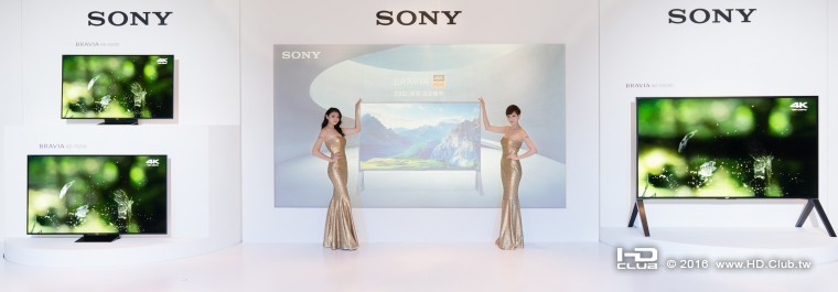 4. Sony全新2016 旗艦級BRAVIA 4K HDR液晶電視Z9D系列共有65吋、75吋及100吋螢幕機種..jpg