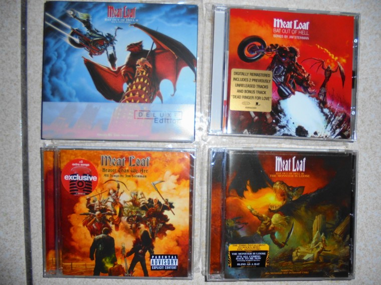 Meat Loaf的Bat out of Hell三部曲，以及去年底發行的新專輯Braver Than We Are