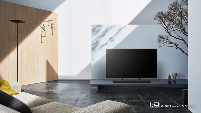 圖8)Sony HT-CT800輕薄的設計無論壁掛或放置桌面，皆可輕鬆融合電視陳設，打造個人喜.jpg