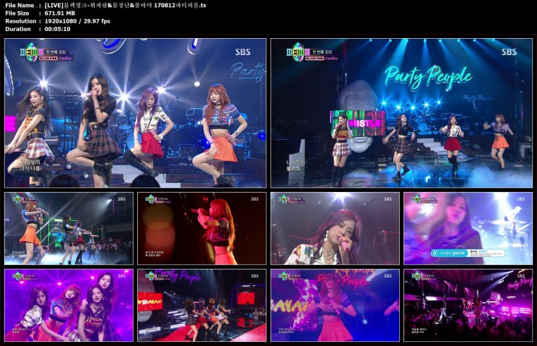 [LIVE]블랙핑크-휘파람&불장난&붐바야 170812파티피플.ts.jpg