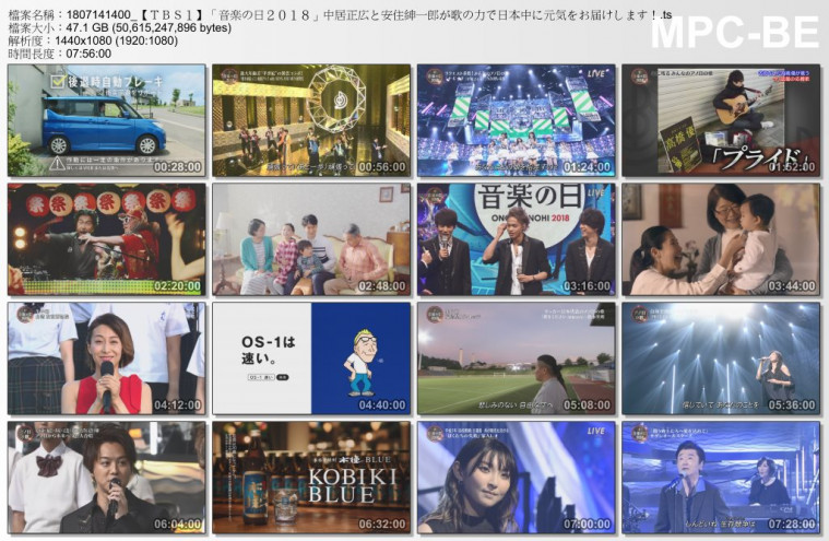 1807141400_【ＴＢＳ１】「音楽の日２０１８」中居正広と安住紳一郎が歌の力で日本中.jpg