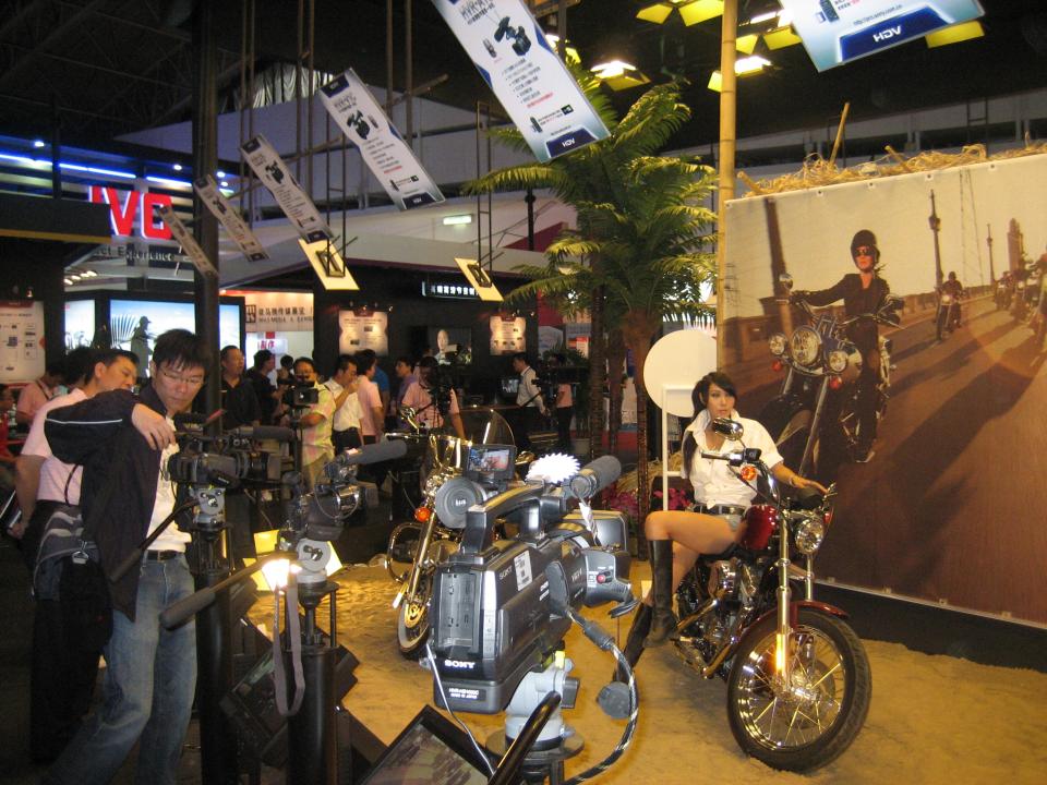 Sony booth