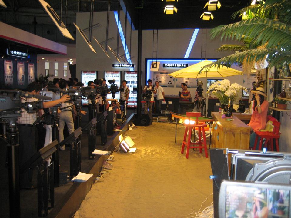 Sony booth